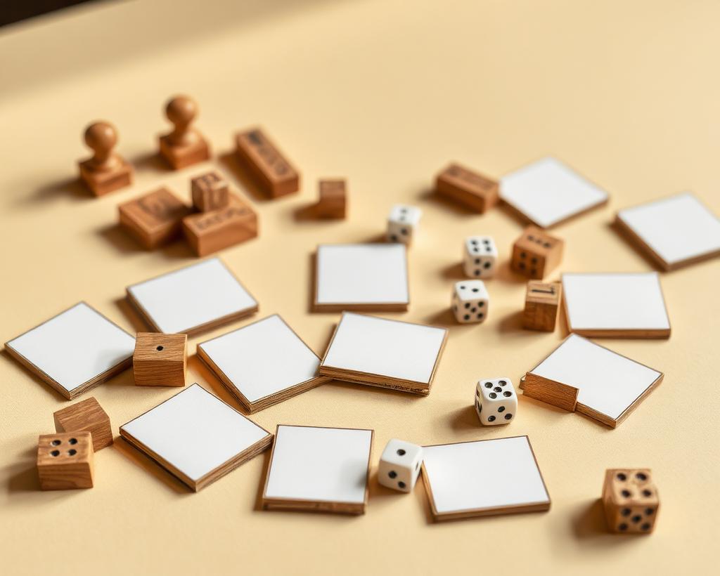 Modern board game for the table